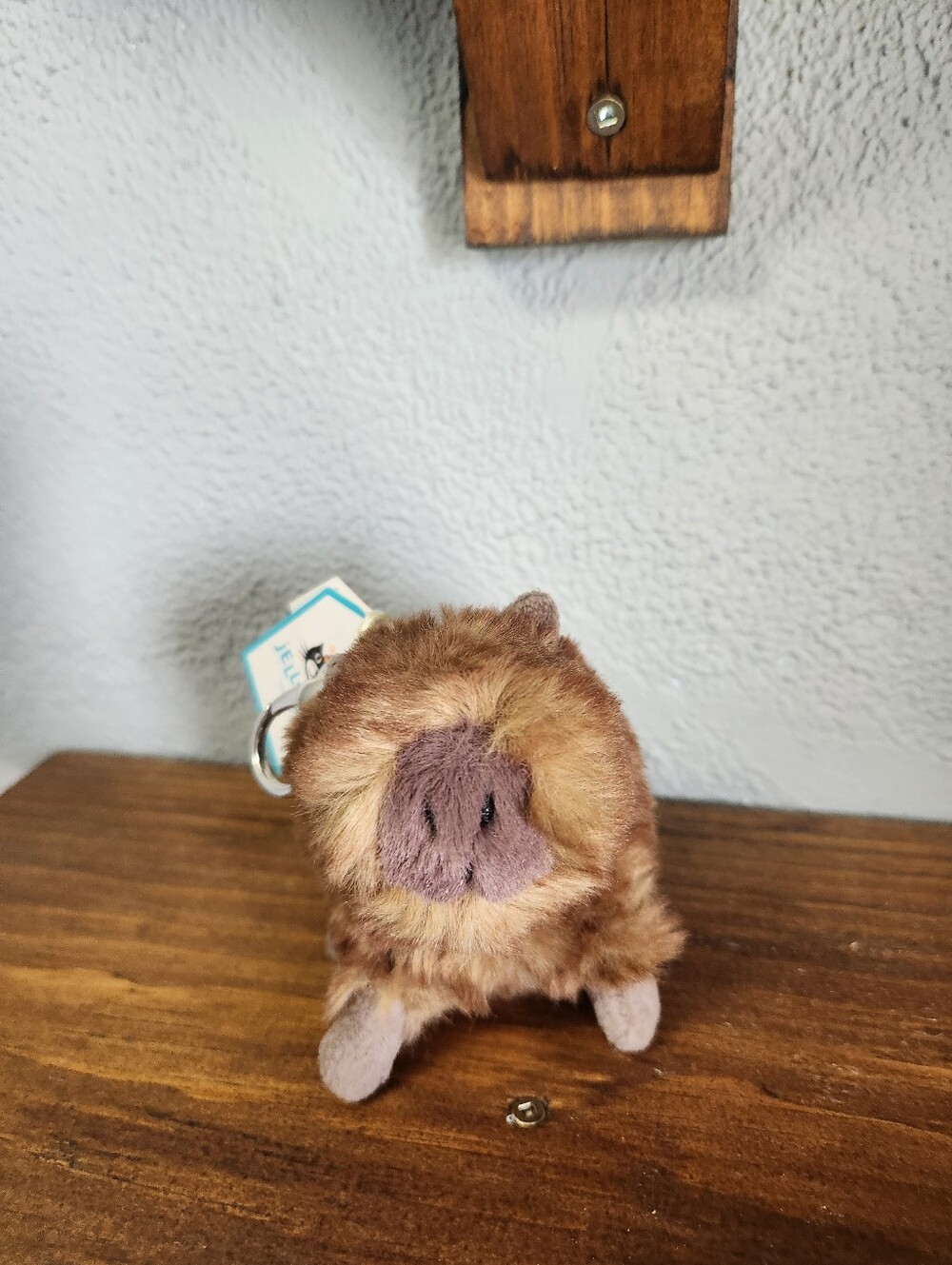 NWT JELLYCAT Clyde Capybara Bag Charm **Authentic** - Picture 6 of 8